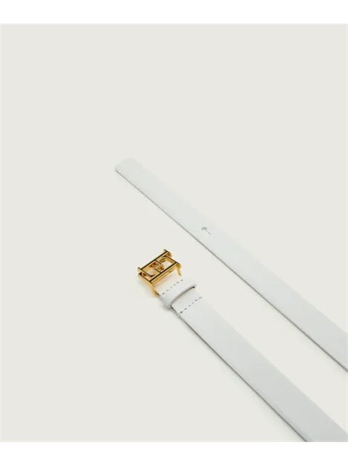 BELT WITH LOGO BUCKLE ELISABETTA FRANCHI | CT92S61E2360 avorio